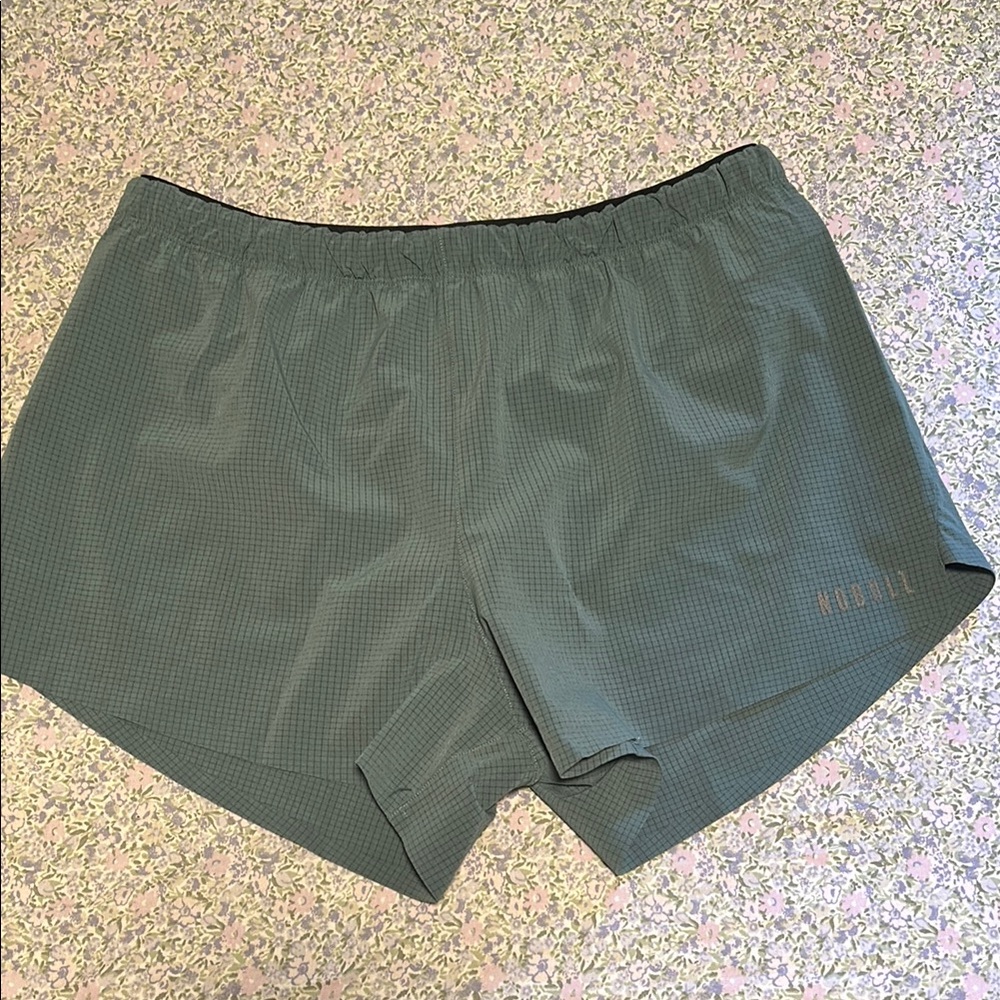 NOBULL Women's Green Shorts